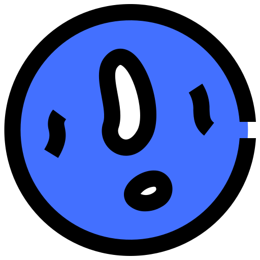 ウイルス Inipagistudio Blue icon