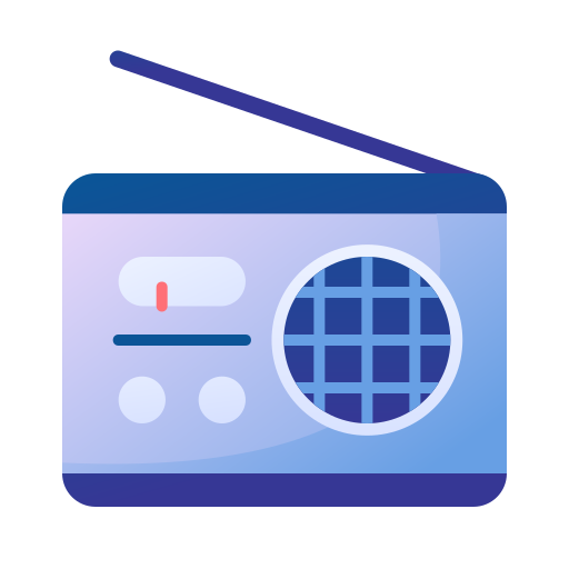 Radio Inipagistudio Flat icon