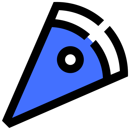 ピザ Inipagistudio Blue icon