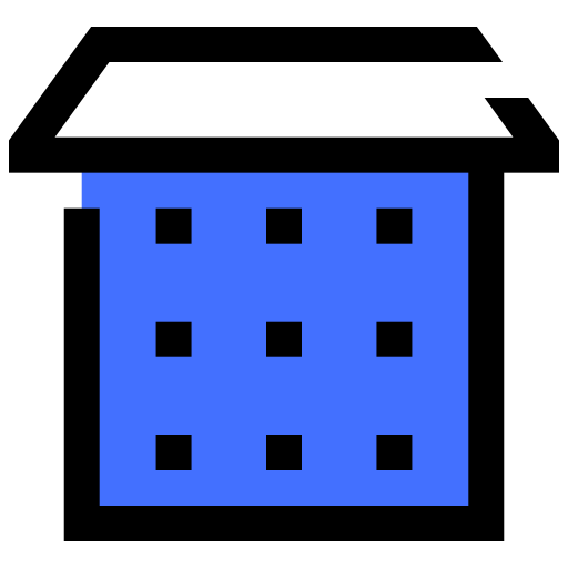 建物 Inipagistudio Blue icon