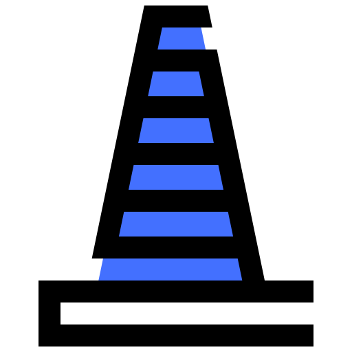 Cone Inipagistudio Blue icon