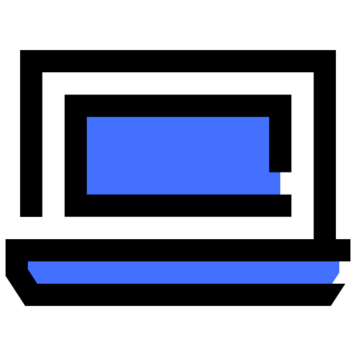 laptop Inipagistudio Blue icon