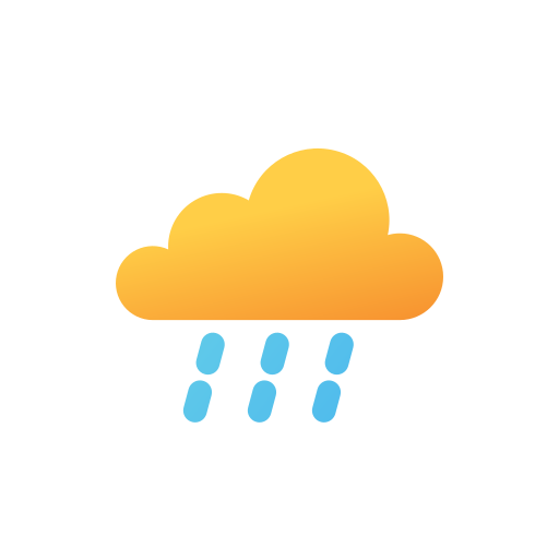 Rain Inipagistudio Flat icon