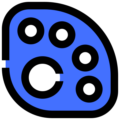 paleta Inipagistudio Blue icono