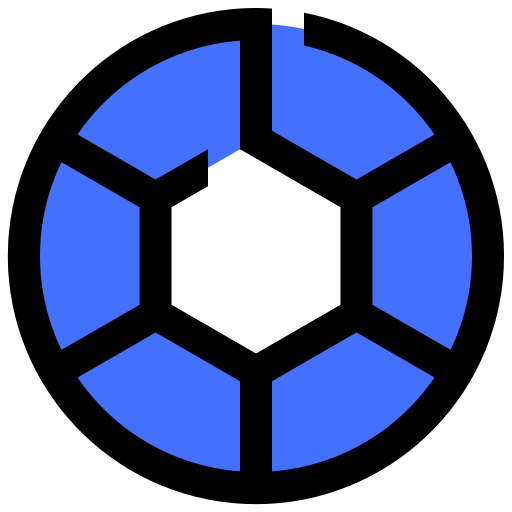 Football Inipagistudio Blue icon