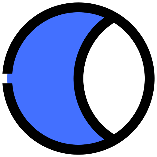月 Inipagistudio Blue icon