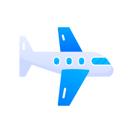 Plane Inipagistudio Flat icon