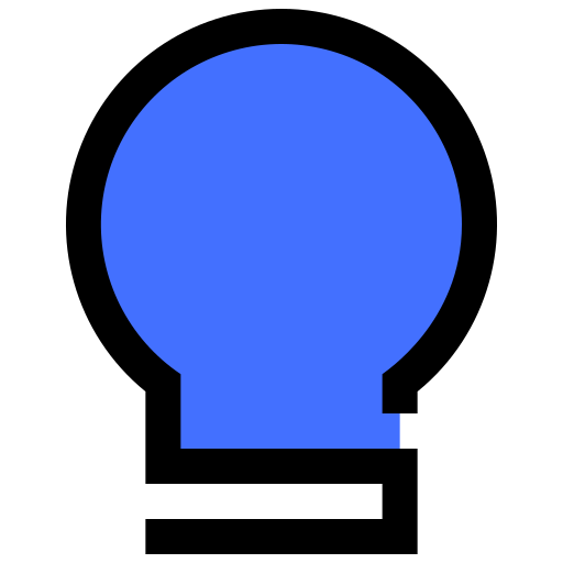 pomysł Inipagistudio Blue ikona