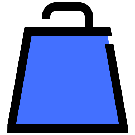 einkaufstasche Inipagistudio Blue icon