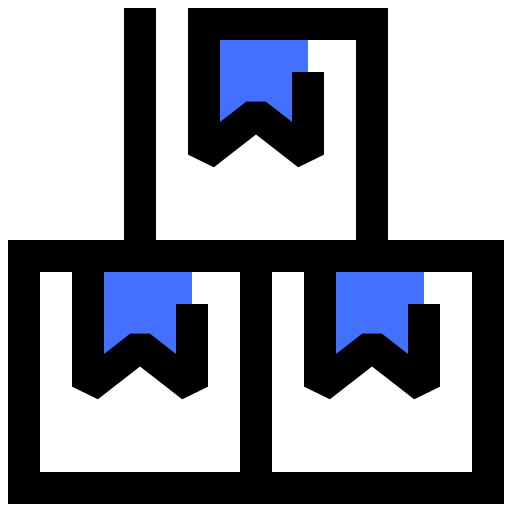 cajas Inipagistudio Blue icono