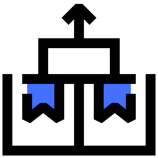 gerarchia Inipagistudio Blue icona
