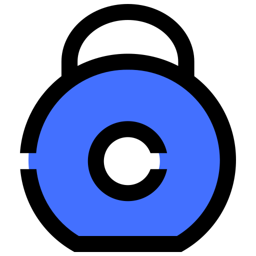 kettlebell Inipagistudio Blue ikona