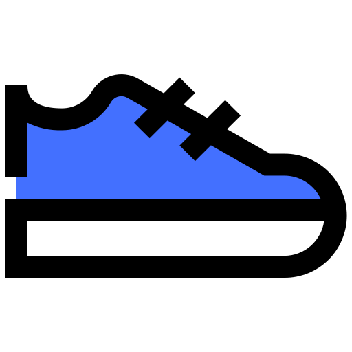 Shoe Inipagistudio Blue icon