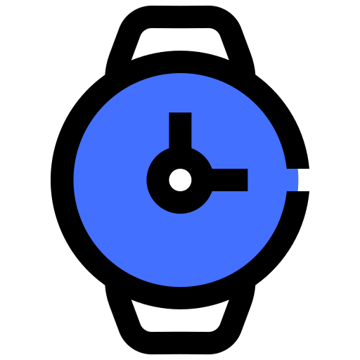時計 Inipagistudio Blue icon