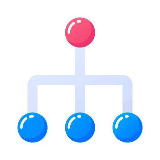 Hierarchy Inipagistudio Flat icon