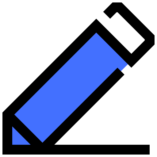 lápiz Inipagistudio Blue icono