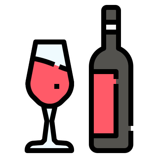 ワイン Linector Lineal Color icon