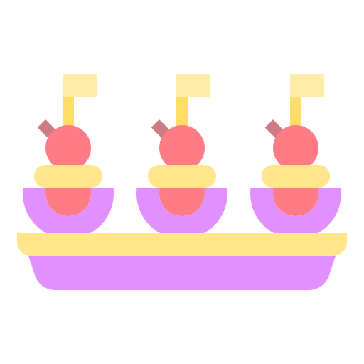 Snack Linector Flat icon