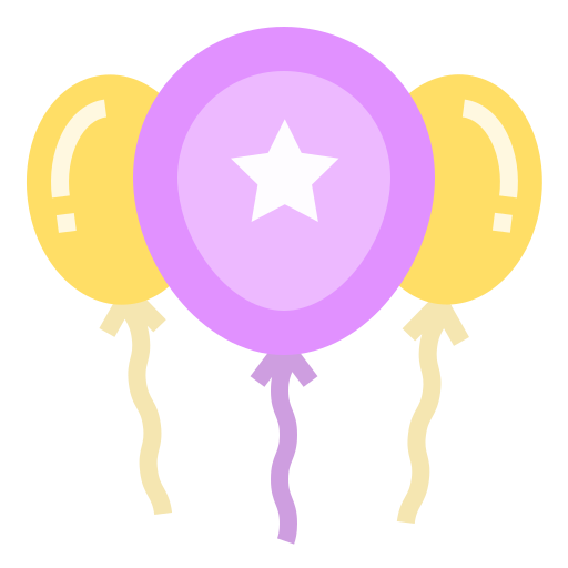 luftballons Linector Flat icon