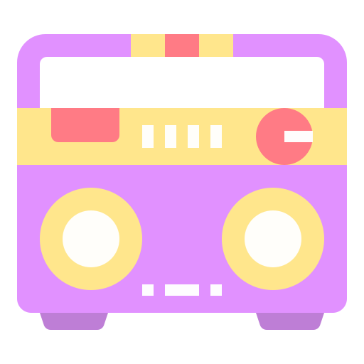 Boombox Linector Flat icon