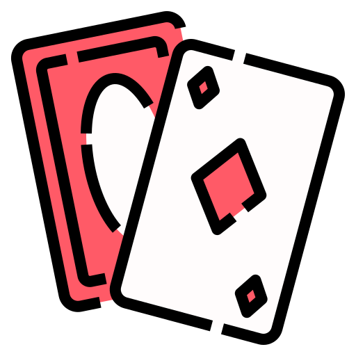 Poker Linector Lineal Color icon