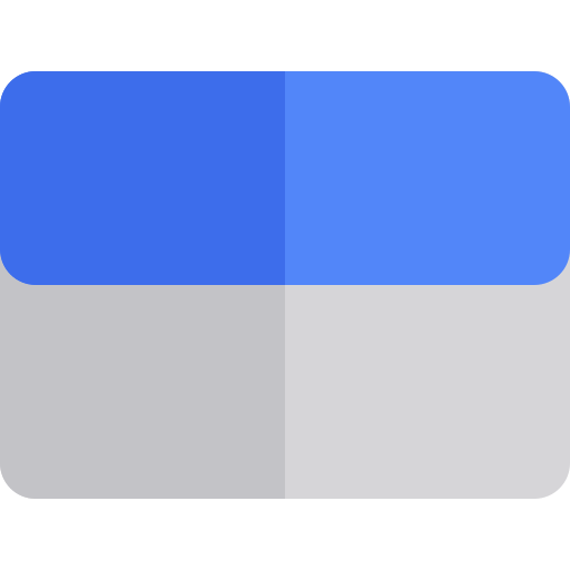 Credit card Basic Rounded Flat icon