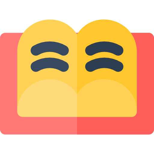 책 공개 시험 Basic Rounded Flat icon