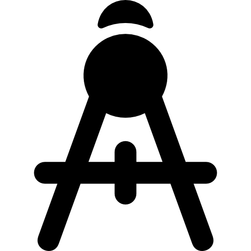 brújula Basic Rounded Filled icono