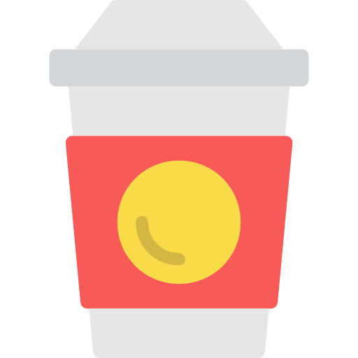 Coffee cup Basic Miscellany Flat icon