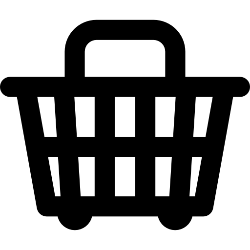 einkaufskorb Basic Rounded Lineal icon
