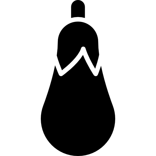 Aubergine Basic Rounded Filled icon