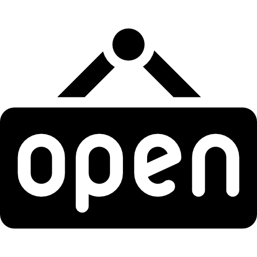 Open Basic Rounded Filled icon