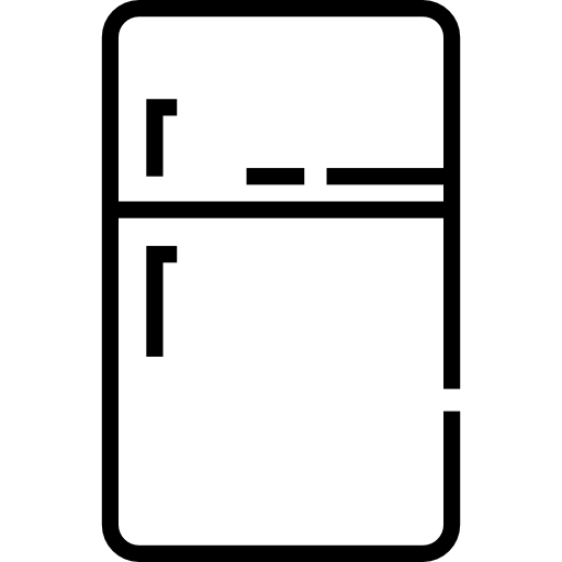 Fridge Detailed Straight Lineal icon