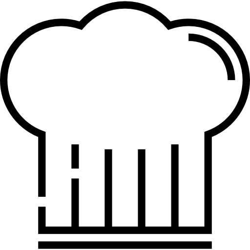 Chef hat Detailed Straight Lineal icon