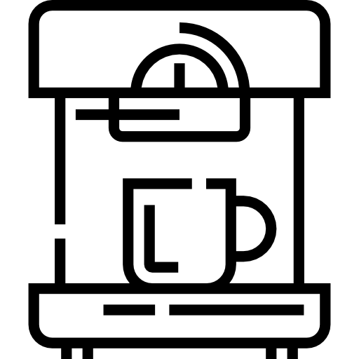 コーヒーメーカー Detailed Straight Lineal icon