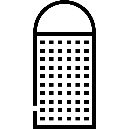 grattugia Detailed Straight Lineal icona