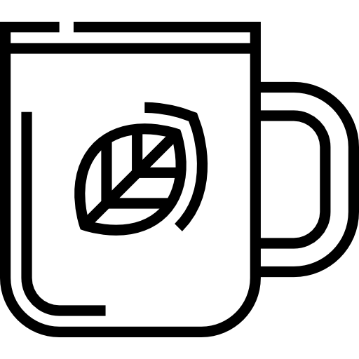 filiżanka herbaty Detailed Straight Lineal ikona