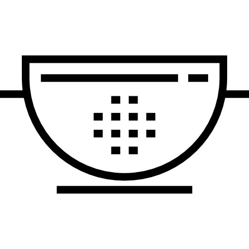 Strainer Detailed Straight Lineal icon