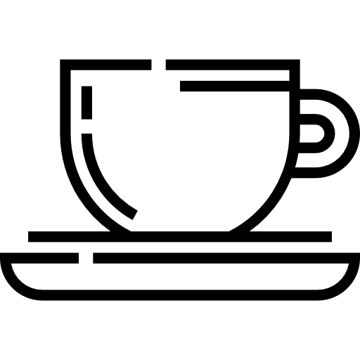 コーヒーカップ Detailed Straight Lineal icon