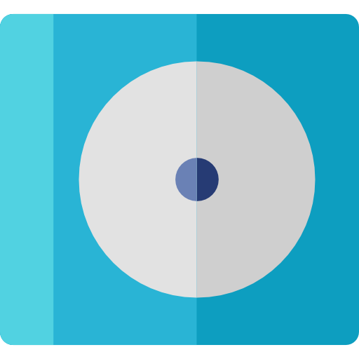 Compact disc Basic Rounded Flat icon