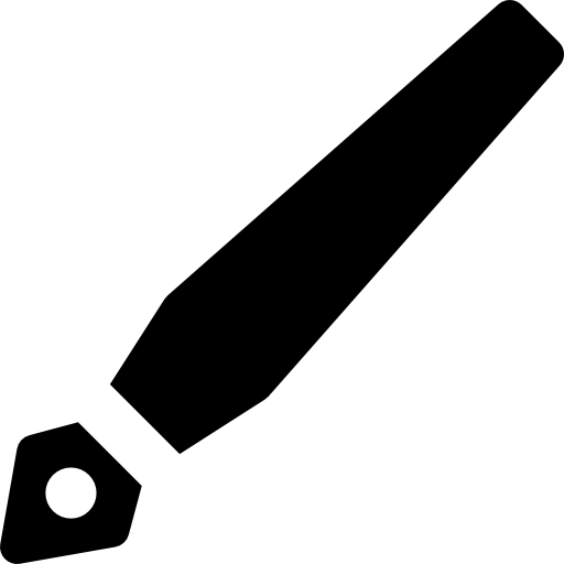 Pen Basic Rounded Filled icon