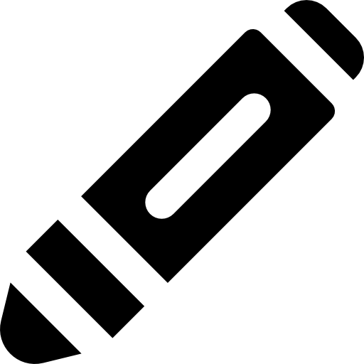 Eraser Basic Rounded Filled icon