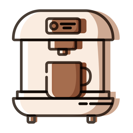 커피 머신 Generic Color Omission icon