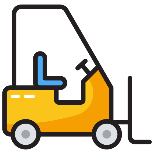 Forklift Generic Outline Color icon