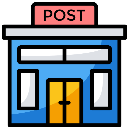 ufficio postale Generic Outline Color icona