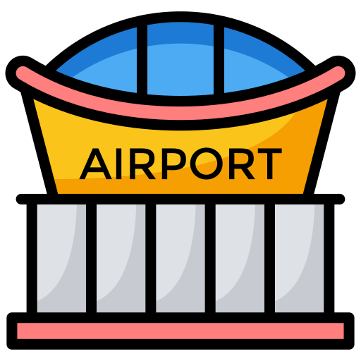 Аэропорт Generic Outline Color иконка