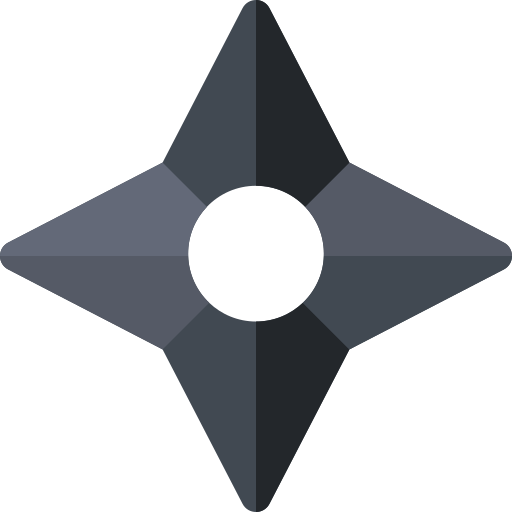 shuriken Basic Rounded Flat icona