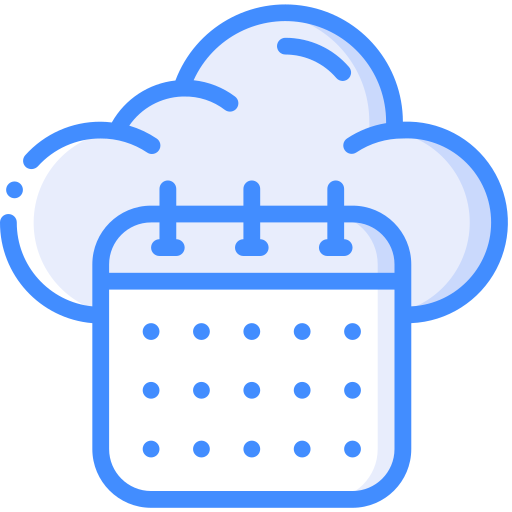 kalender Basic Miscellany Blue icon