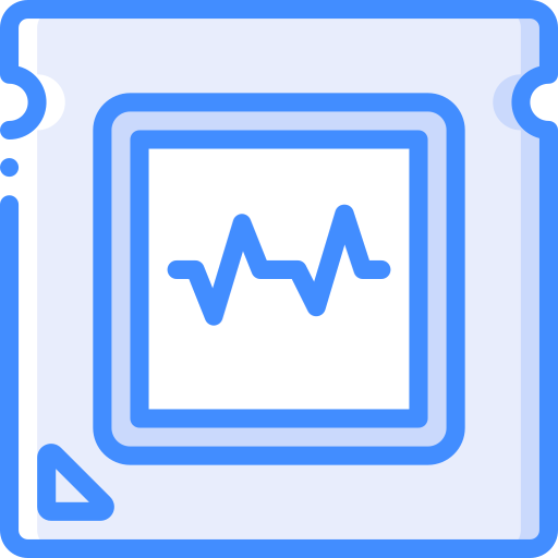 Cpu Basic Miscellany Blue icon