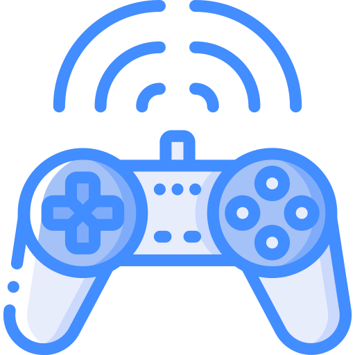 control de juego Basic Miscellany Blue icono